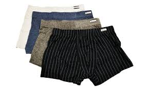 Hanes Mens No Fly Trunk Boxer Briefs In Assorted Colors 4 Pack