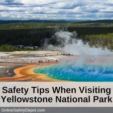 visiting yellowstone national park