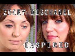 zooey deschanel inspired make up