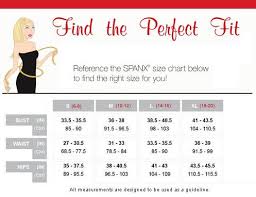 14 Bright Spanx Tight End Tights Size Chart