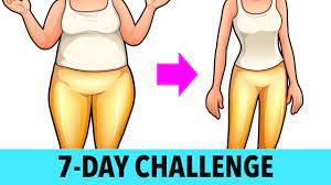 7 day full body fat burn challenge