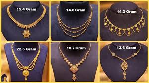 Latest Gold Necklace Designs In 20 Grams Light Weight