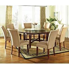 French bistro furniture inspired our rectangular table, which is handcrafted of rugged cast iron with a richly finished ash wood top. Round Dining Room Set W 72 Inch Table Round Dining Room Table Round Dining Room Sets Round Dining Room