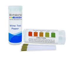 Micro Essential Hydrion Acid Alkaline Wine Making Homebrew Ph Test Paper 100 Strip 2 7 4 3 Range Acidity
