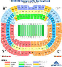 You Will Love Georgia Dome Stadium Seating Chart 2019