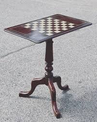 victorian chess table in gany with