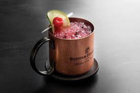 The Double Berry Mule From Chart House At Golden Nugget Las