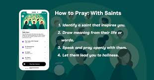 how to pray with saints hallow