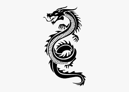 tribal dragon tattoo hd png