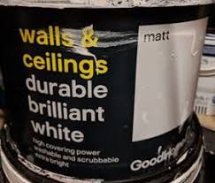 b q white durable matt emulsion review