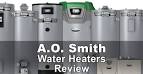 Ao smith water heater reviews