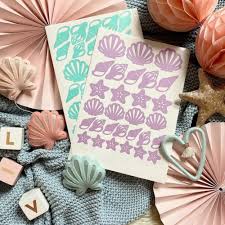 Shell Under The Sea Wall Decals