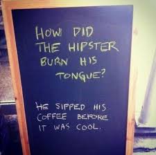 They are examples of the wittiest wits that the internet and business world has to offer as to creative names. 31 Bar Coffee Shop Sidewalk Signs That Are Actually Funny Hipster Jokes Coffee Jokes Sidewalk Signs
