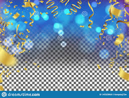 Birthday Background Confetti And Party Club Design With