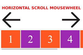 one page horizontal scroll in jquery