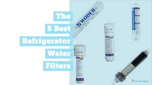 5 Best Refrigerator Water Filters The Water Geeks