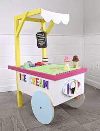 15 easy homemade ice cream cart plans