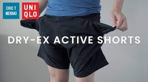 uniqlo haul men s dry ex active shorts