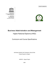Pdf | integration of multimedia language courseware (mlc) has been wildly practiced in teaching and learning of english as a foreign keywords: Business Administration And Management Higher National Diploma Hnd Curriculum And Course Specifications Unesco Digital Library