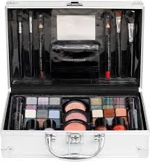 the color makeup set fashion train case