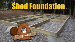 gravel storage shed foundation you