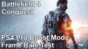 battlefield 4 conquest ps4 pro boost