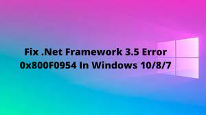 how to fix net framework 3 5 error