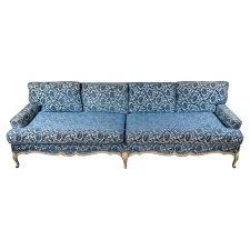 blue velvet fl day sofa couch 98