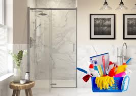 how to clean shower doors bella