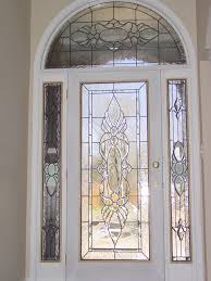 Beveled Glass Front Doors Leaded