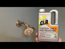 How To Clean A Shower Head With Clr