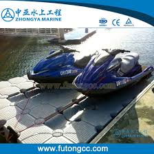 china jet ski dock floating pontoon