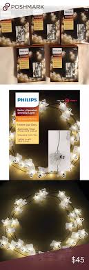 5 Philips 30ct Dewdrop White Lights Glitter Ghost Philips