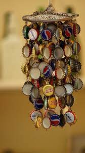 How To Make A Bottle Cap Wind Chime
