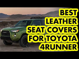 Best Leather Seat Covers For Toyota