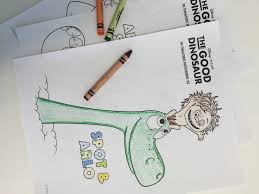 Spot is the deuteragonist of the 2015 disney/pixar animated feature film, the good dinosaur. The Good Dinosaur Coloring Pages Disney Family