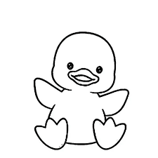 Plus, it's an easy way to celebrate each season or special holidays. Cute Duck Coloring Pages Pdf Coloringfolder Com