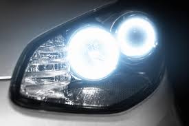 halogen xenon and led car lights