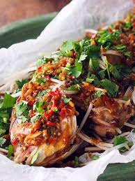 vietnamese style whole baked fish