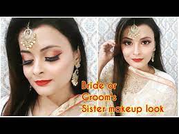 sister makeup look for wedding