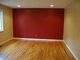 Red Accent Wall Bedroom