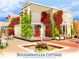 the sims resource bougainvillea cottage