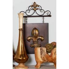 Lis Wall Decor With Scrollwork Hanger