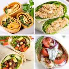 21 healthy wrap recipes for lunch all