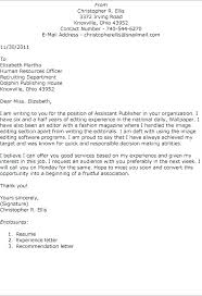 Generic Cover Letter Example Of General Sample For Job