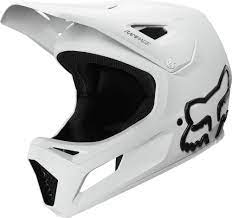 fox youth rampage full face helmet white