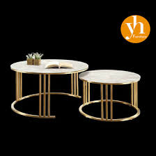 White Gold Wedding Coffee Table Luxury