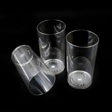2027a 6 Pcs Large Plastic Glass 300ml