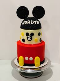 mickey mouse birthday cake intensive