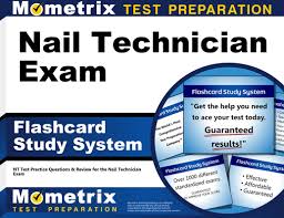 nail technician exam flashcard study